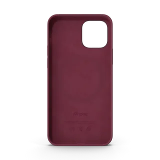 iPhone 12 Silicone Case with MagSafe Plum, photo 3