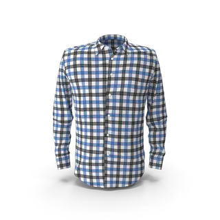 Blue & Black Check Shirt, photo 1