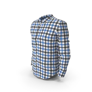 Blue & Black Check Shirt, photo 2
