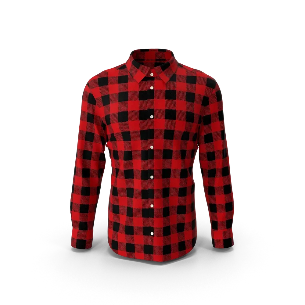Man Plaid Shirt, photo 1