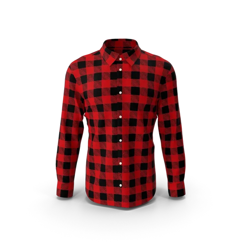 Man Plaid Shirt, photo 1