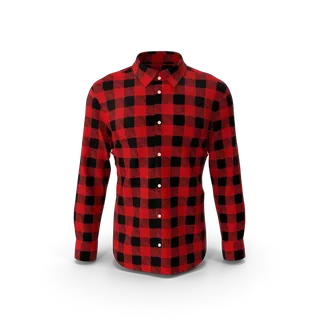Man Plaid Shirt, photo 1