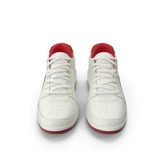 Sports Sneakers Off White & Red, photo 3