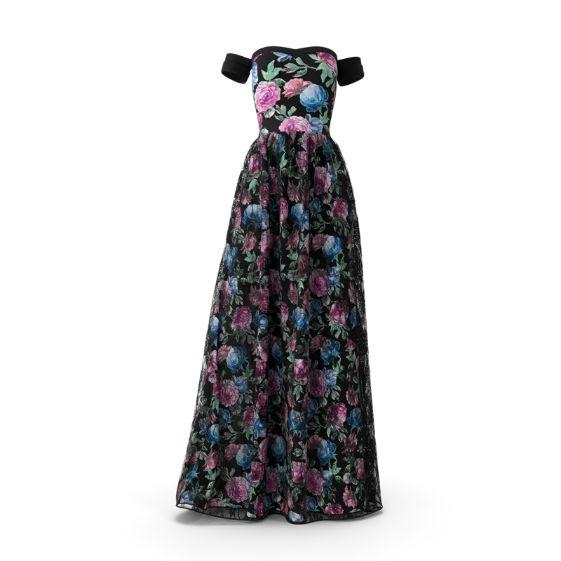 Black Women's Gown, photo 1