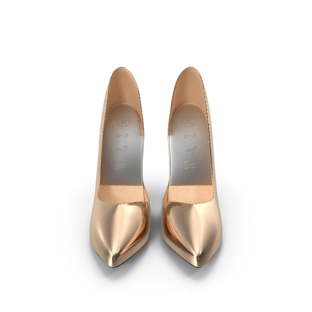 Golden Shoes Woman, photo 1