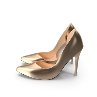 Golden Shoes Woman, photo 2