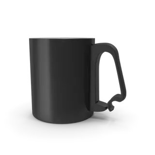 Black Aluminium Cup, photo 1