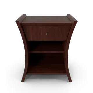 Bedside Table African Cherry, photo 1