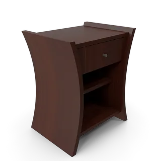 Bedside Table African Cherry, photo 2